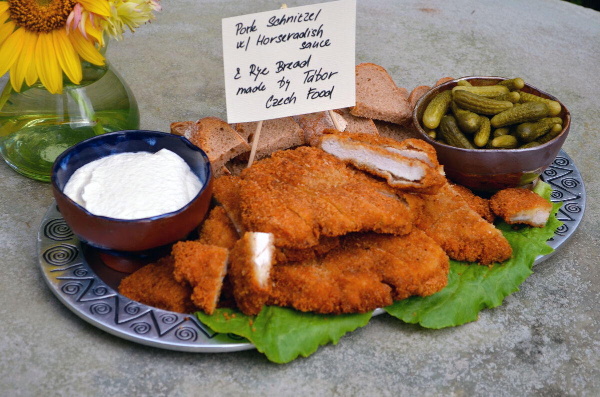 Schnitzel plate