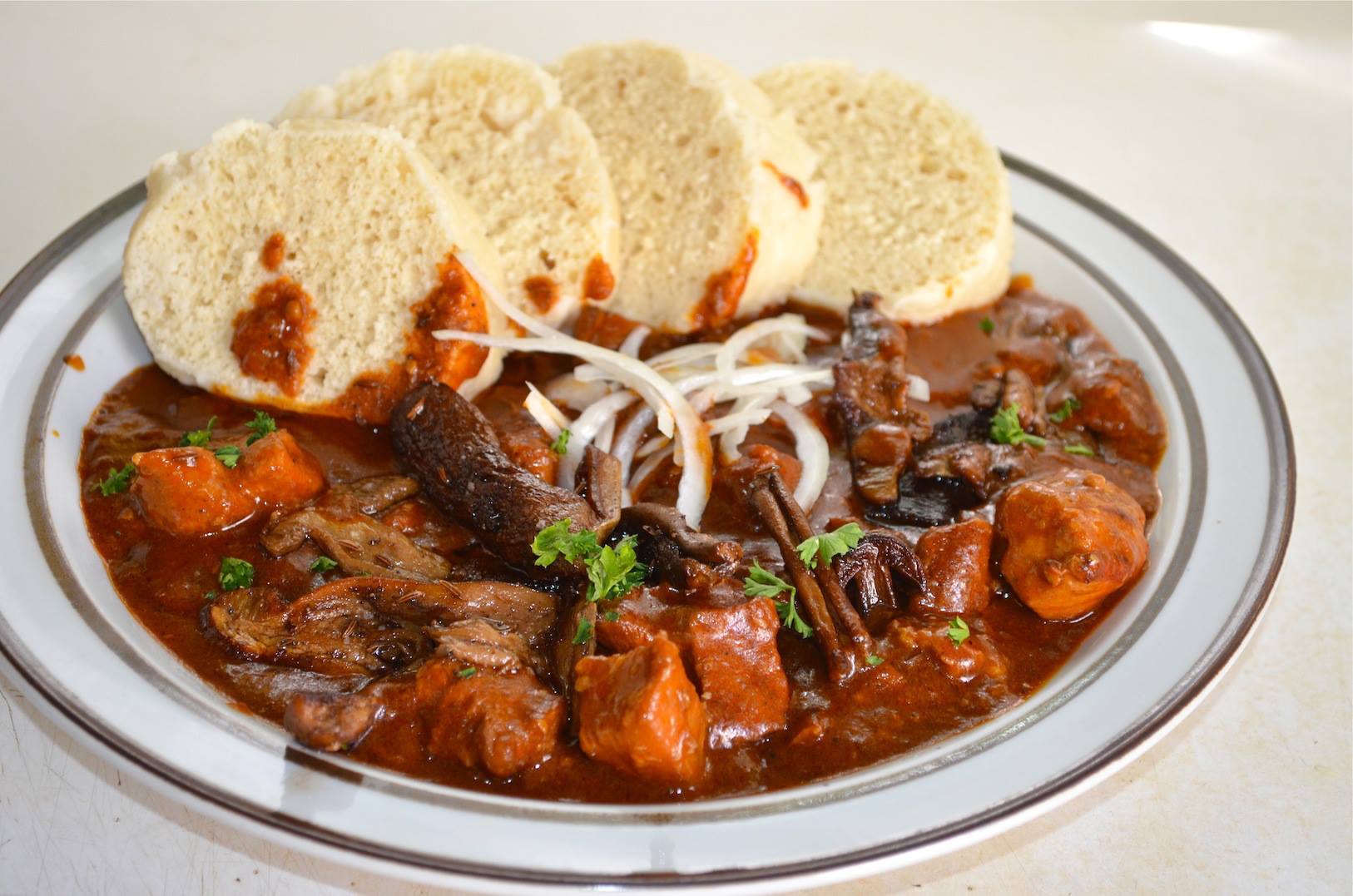 Kachnička / roast dish